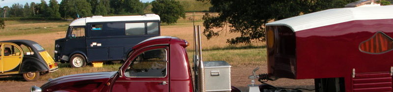 Citroën 2cv et Dianes 6 roues